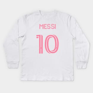 Messi Inter Miami Kids Long Sleeve T-Shirt